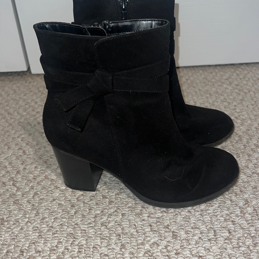 Black American Eagle Boots